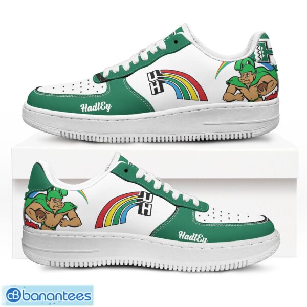 Custom Name Hawaii Rainbow Warriors Mascot NCAA Air Force 1 Shoes Product Photo 1