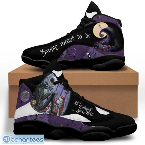 Jack Skellington and Sally Air Jordan 13 Sneakers Best Gift For Men And Women Product Photo 2