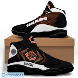Chicago Bears Football Team Custom Name Air Jordan 13 Product Photo 1
