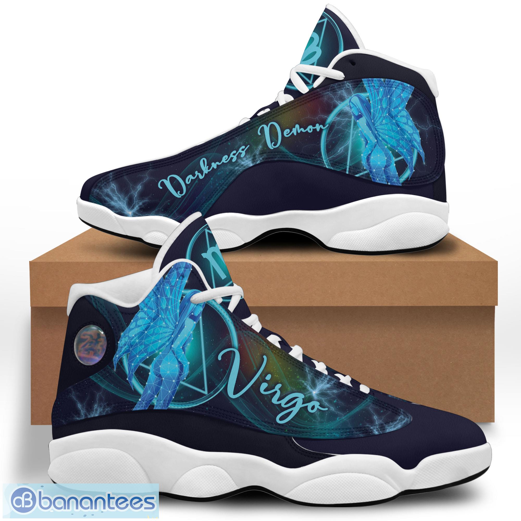 virgo air jordan 13 custom name sneakers special gift shoes 1 image Virgo Air Jordan 13 Custom Name Sneakers Special Gift Shoes Product Photo 2