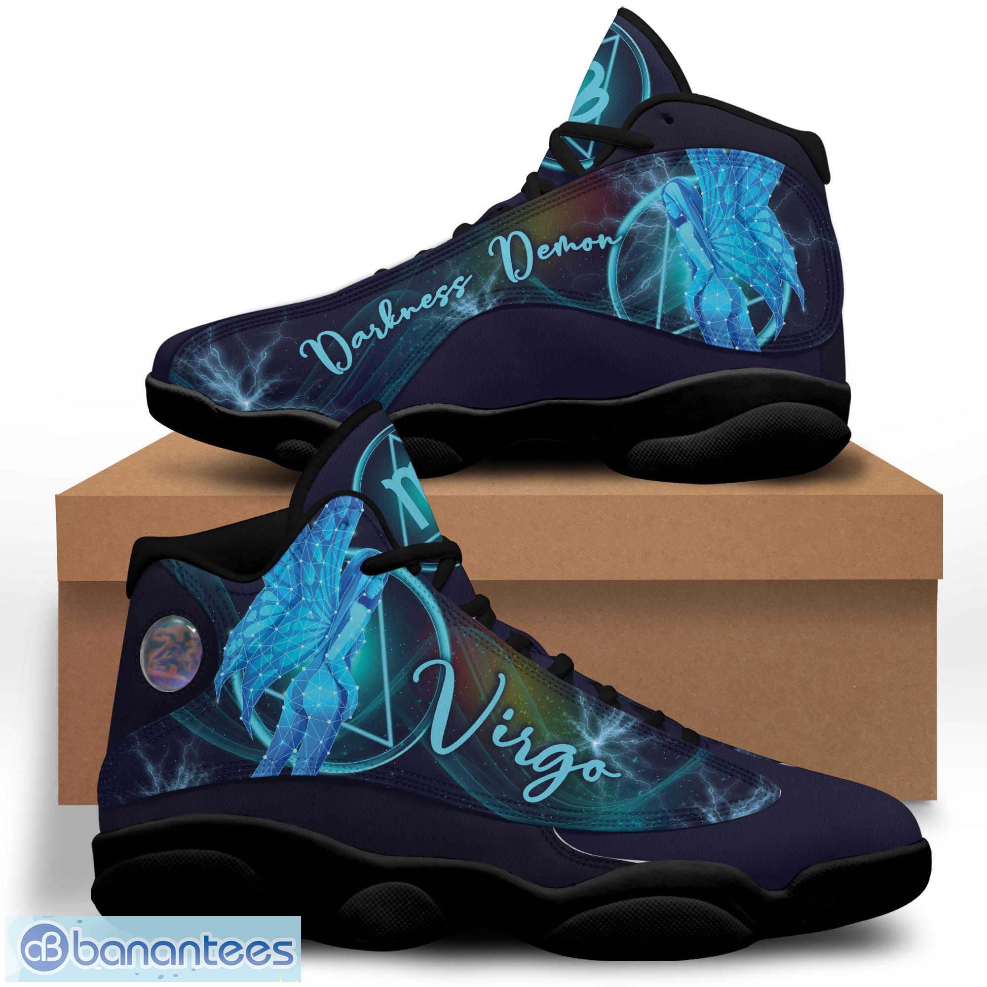 virgo air jordan 13 custom name sneakers special gift shoes image Virgo Air Jordan 13 Custom Name Sneakers Special Gift Shoes Product Photo 1