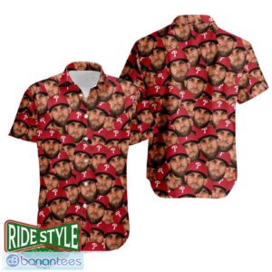 Philadelphia Phillies MLB Bryce Harper Men Women Hawaiian Shirt Product Photo 1