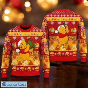 Winnie The Pooh Sweater Winnie The Pooh Movie Xmas Ugly Christmas Sweater 3D Printed Christmas Gift For Men And Women Product Photo 1