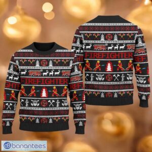 Firefighter 3D Sweater Xmas Ugly Christmas Sweater 3D Printed Christmas Gift For Men And Women Product Photo 1