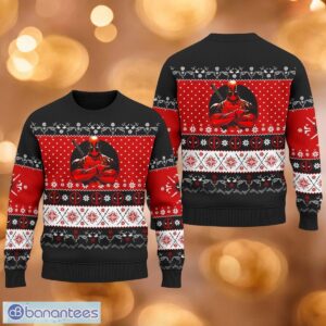 Deadpool Ugly Christmas Ugly Christmas Sweater 3D Printed Christmas Gift For Men And Women Superhero Christmas Sweater Product Photo 1