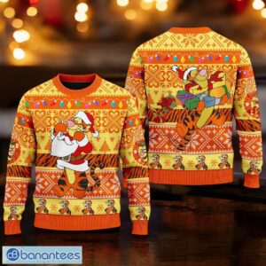 Tigger Sweater Winnie The Pooh Xmas Ugly Christmas Sweater 3D Printed Christmas Gift For Men And Women Product Photo 1