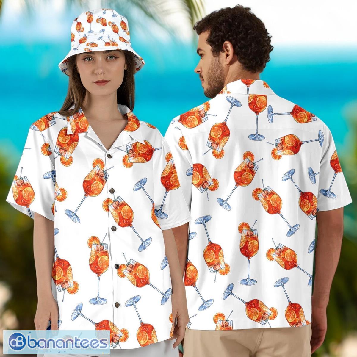 aperol spritz watercolor hawaiian shirt for men women christmas gift image Aperol Spritz Watercolor Hawaiian Shirt For Men Women Christmas Gift Product Photo 1