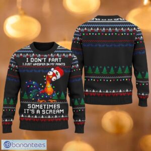 I Don't Fart Ugly Christmas Shirt Hei Hei Xmas Ugly Christmas Sweater 3D Printed Christmas Gift For Men And Women Product Photo 1