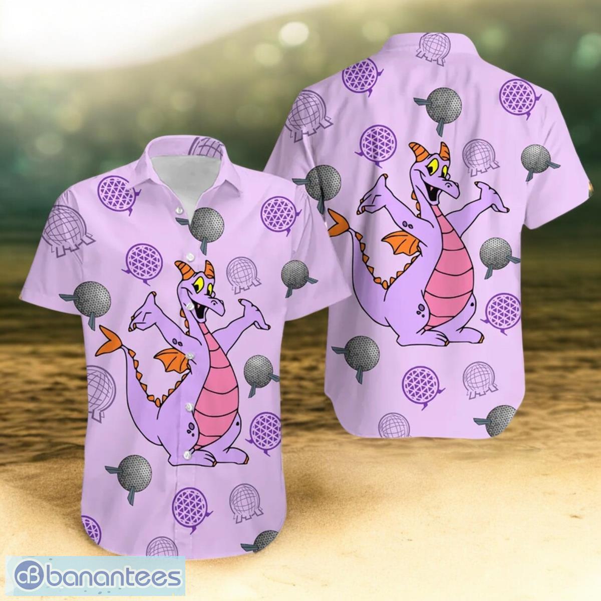 figment with epcot hawaiian shirt for men women christmas gift image Figment With Epcot Hawaiian Shirt For Men Women Christmas Gift Product Photo 1