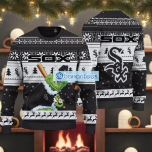Chicago White Sox Grinch Stolen Ugly Christmas Sweater MLB Fans Christmas Sweater Holiday Gift Product Photo 1