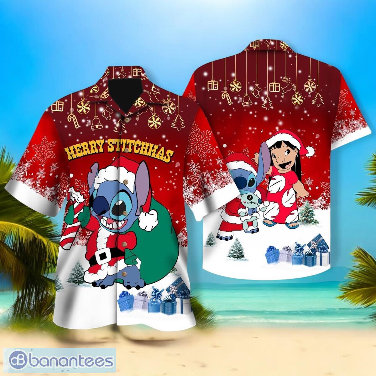 merry stitchmas hawaiian shirt for men women christmas gift image Merry Stitchmas Hawaiian Shirt For Men Women Christmas Gift Product Photo 1