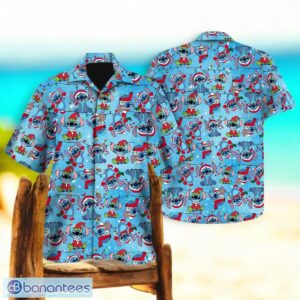 Stitch Christmas Light Hawaiian Shirt For Men Women Christmas Gift Product Photo 1