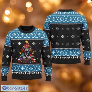Happy Hockeyday Sweater Hockey Christmas Ugly Christmas Sweater 3D Printed Christmas Gift For Men And Women Product Photo 1