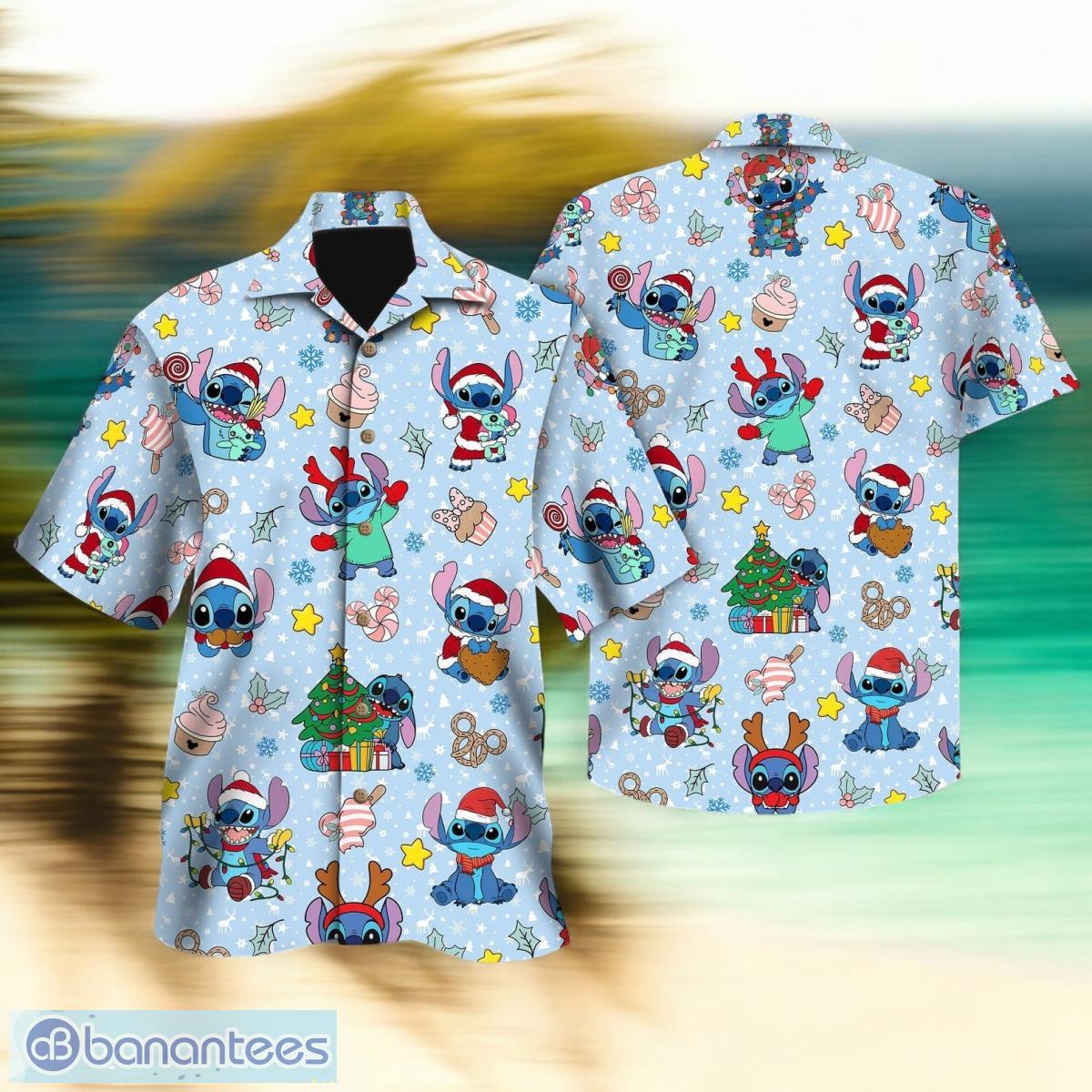 Stitch Christmas Hawaiian Shirt For Men Women Christmas Gift Stitch Christmas Hawaiian Shirt For Men Women Christmas Gift Product Photo 1
