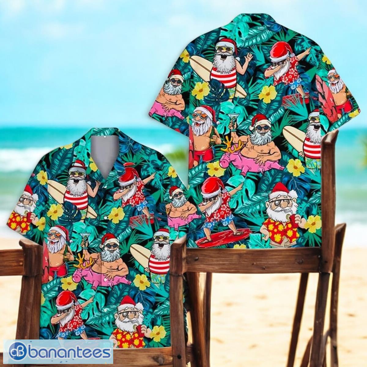 Tropical Santa Aloha Christmas Hawaiian Shirt For Men Women Christmas Gift Tropical Santa Aloha Christmas Hawaiian Shirt For Men Women Christmas Gift Product Photo 1