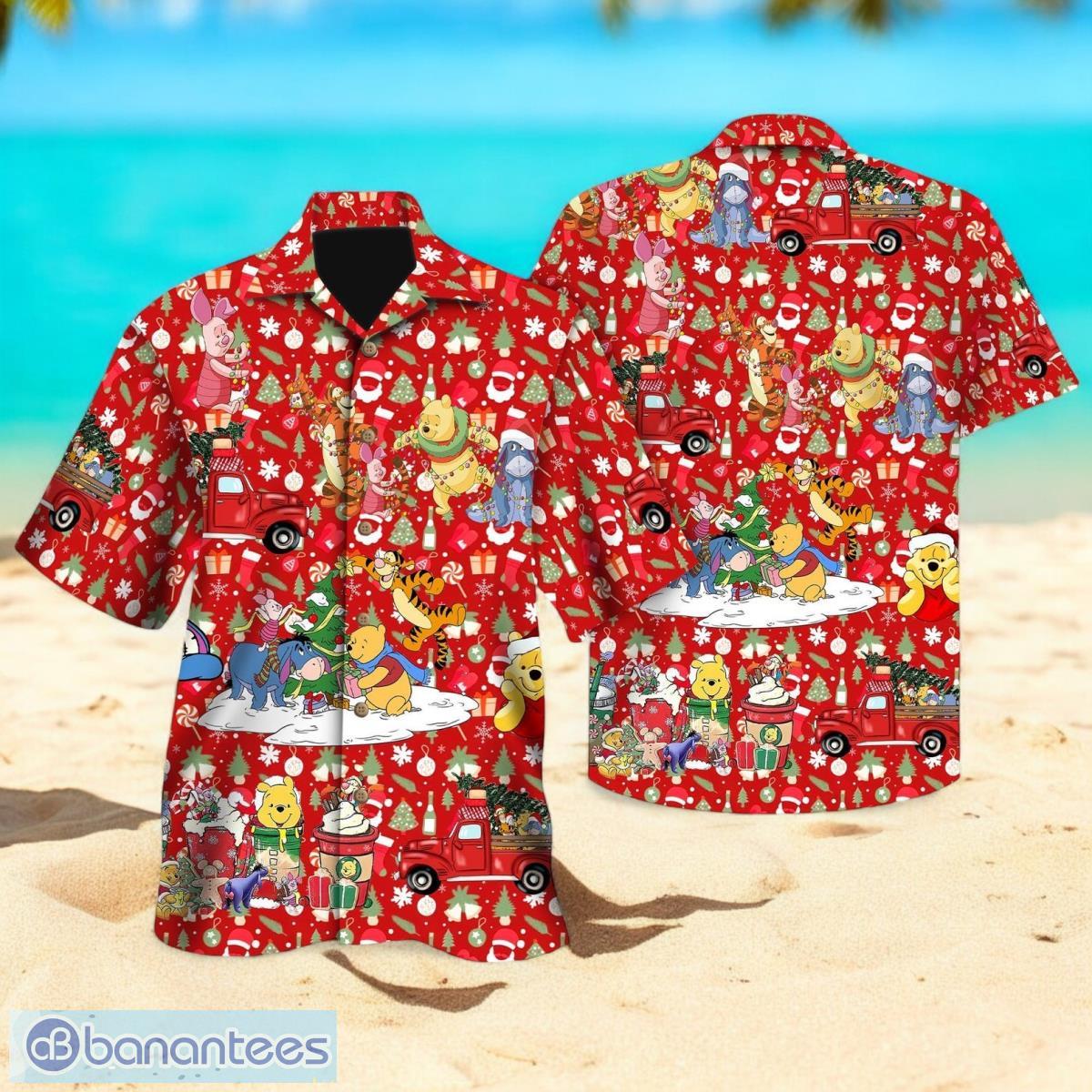 Winnie the Pooh Christmas Hawaiian Shirt For Men Women Christmas Gift Winnie the Pooh Christmas Hawaiian Shirt For Men Women Christmas Gift Product Photo 1