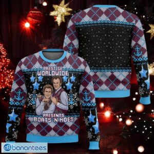 Christmas Prestige Worldwide Boats N Hoes Ugly Christmas Sweater Product Photo 1