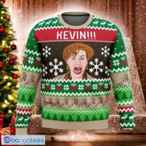 Home Alone Ugly Christmas Sweater Kevin Meme Christmas 3D Sweater Product Photo 1