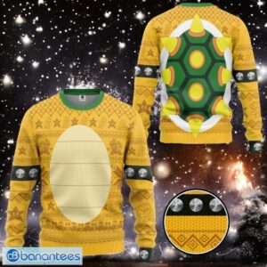 Christmas Bowser Super Mario Ugly Sweater Mario Bros Xmas Sweater Product Photo 1