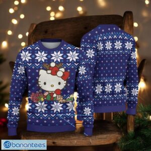 Hello Kitty Christmas Ugly Sweater Kawaii Kitty Xmas Sweater Cute Cat Holiday Sweater Product Photo 1