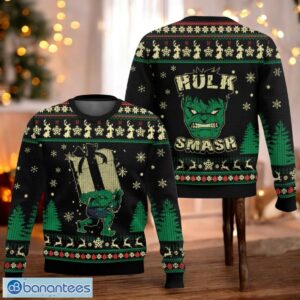 Marvel Hulk Ugly Christmas Sweater Superhero Sweater Product Photo 1