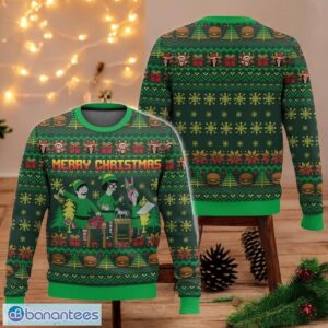 Merry Christmas Bob’s Burgers Ugly Sweater Funny TV Series Xmas Sweater Product Photo 1