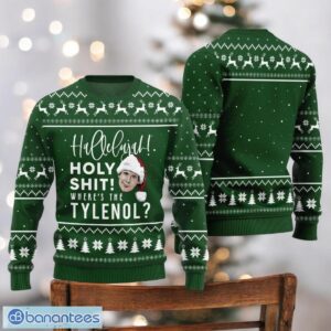 National Lampoons Christmas Vacation Sweater Funny Quote Green Sweater Product Photo 1