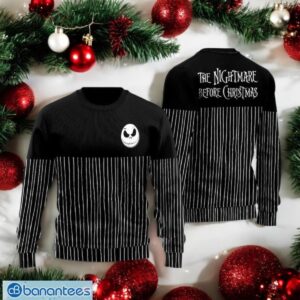 Nightmare Christmas Ulgy Sweater Jack And Sally Sweater Product Photo 1