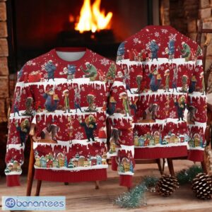 Zootopia Ugly Christmas Sweater Disney Characters Sweater Product Photo 1