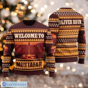 Christmas Star Wars Mustafar Ugly Sweater Personalized Star Wars Galaxy Shirt Product Photo 1