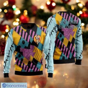 WDW Sally Ugly Sweater Nightmare Christmas Sweater Magic Kingdom Sweater Product Photo 1